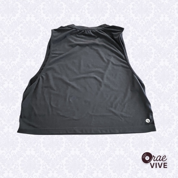Baleaf Tops - Baleaf Black Crop Workout Tank Top  [W/L]